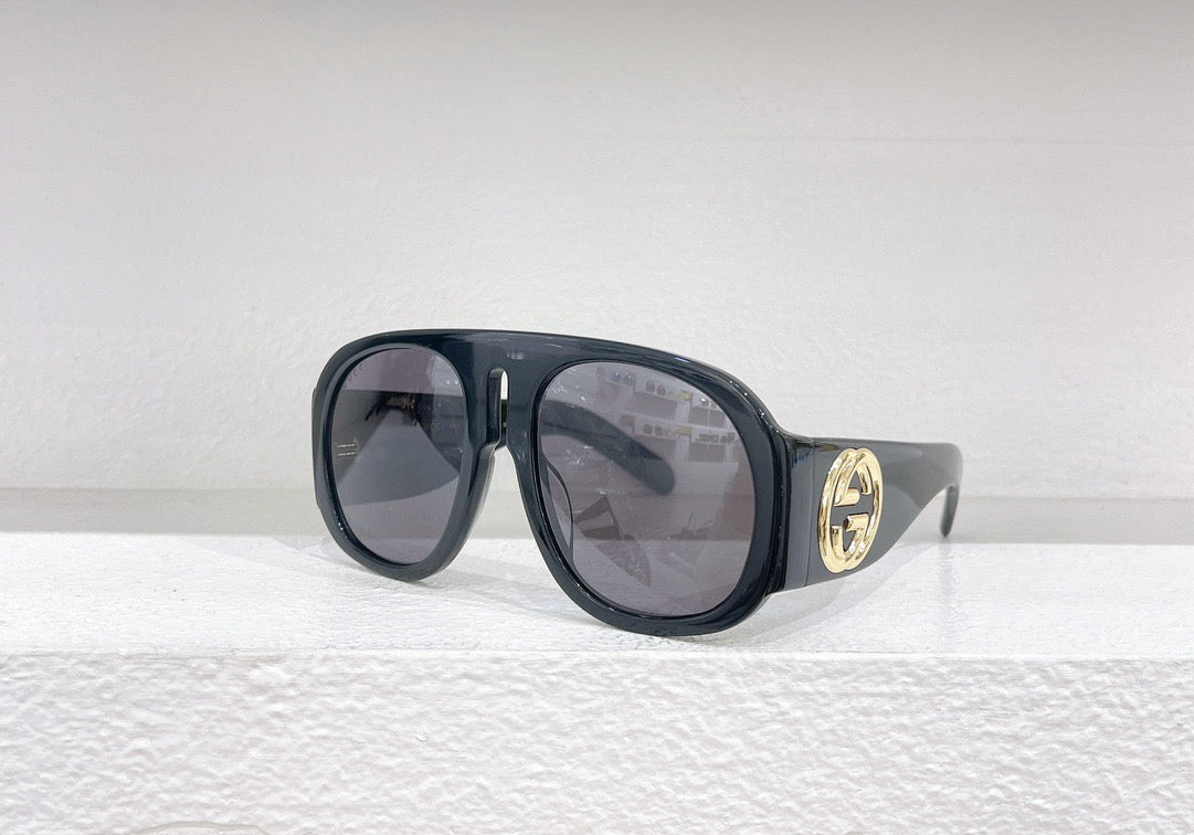 Brown,Black and Blue Sunglass - FashionHype.xyz