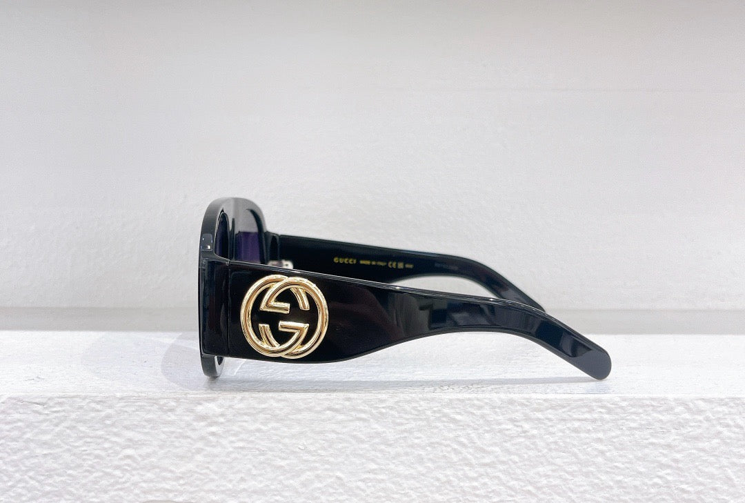 Brown,Black and Blue Sunglass - FashionHype.xyz