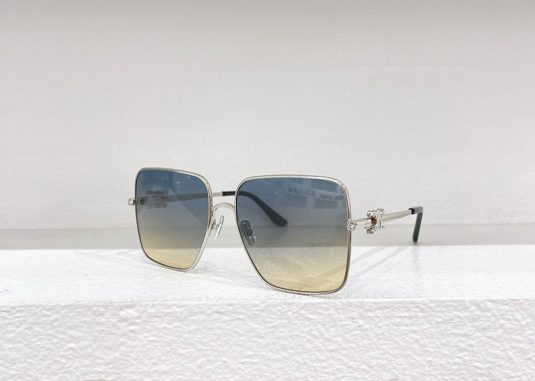 Gafas de sol negras, marrones y rosas