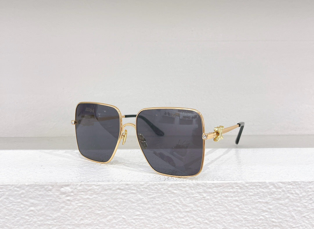 Gafas de sol negras, marrones y rosas
