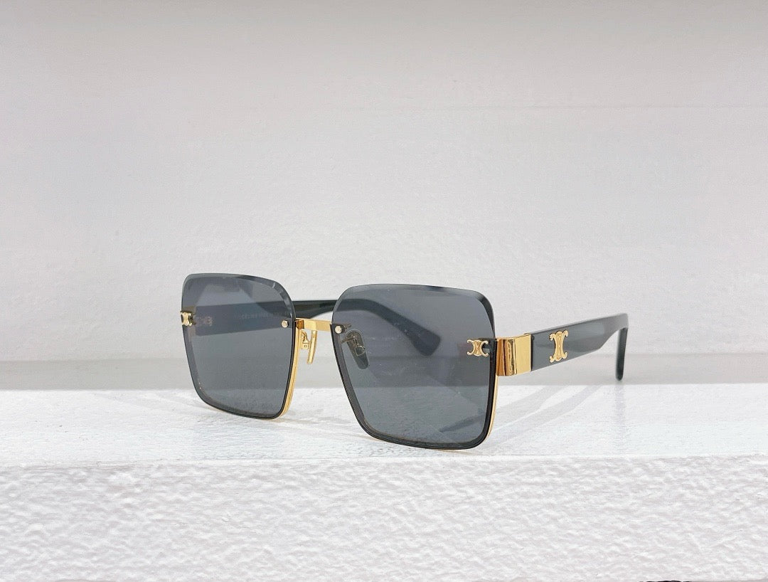Gafas de sol azules, negras y marrones