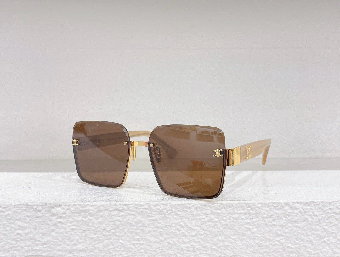 Gafas de sol azules, negras y marrones