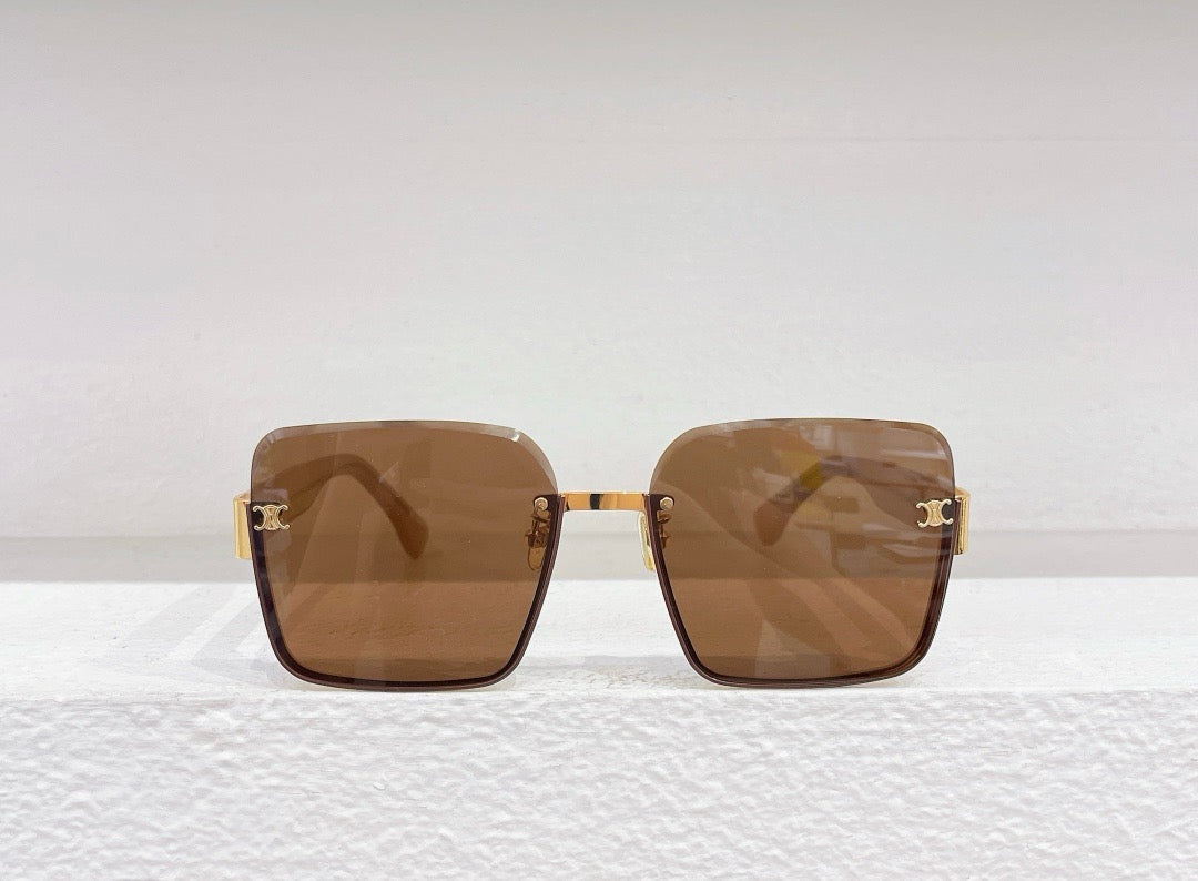 Gafas de sol azules, negras y marrones