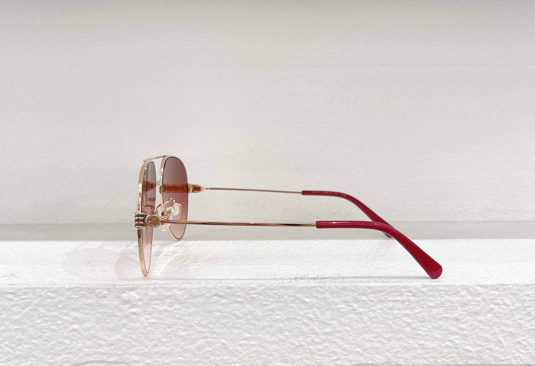 Blue,Red and Brown Sunglass - FashionHype.xyz