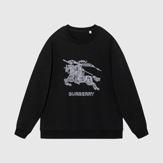 Sudadera en blanco y negro