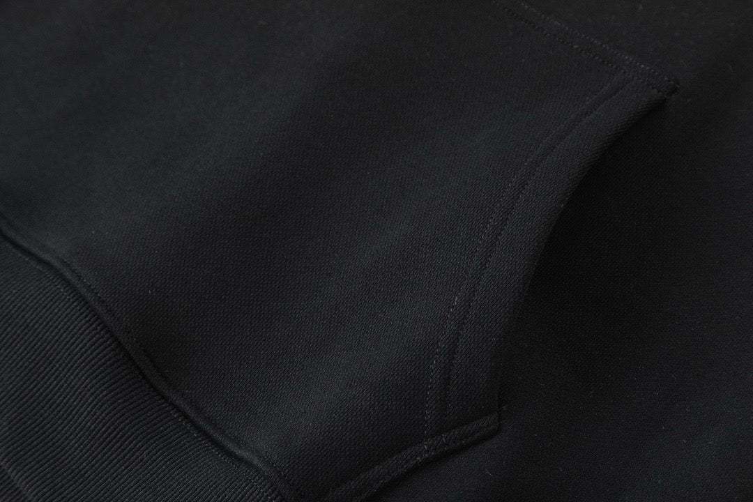 Black and Grey Hoodie - FashionHype.xyz