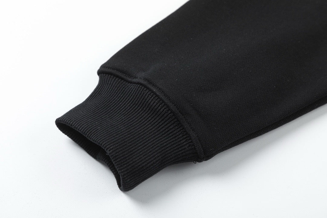 Black and Grey Hoodie - FashionHype.xyz