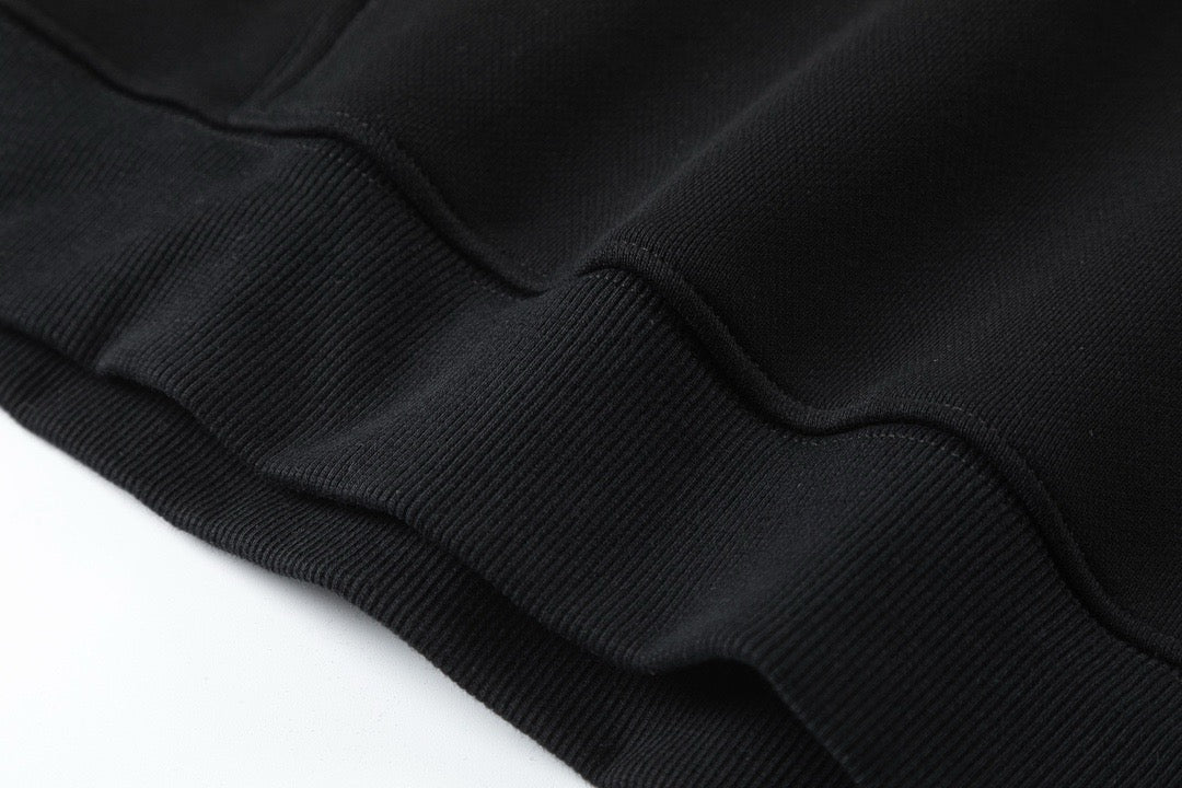 Black and Grey Hoodie - FashionHype.xyz