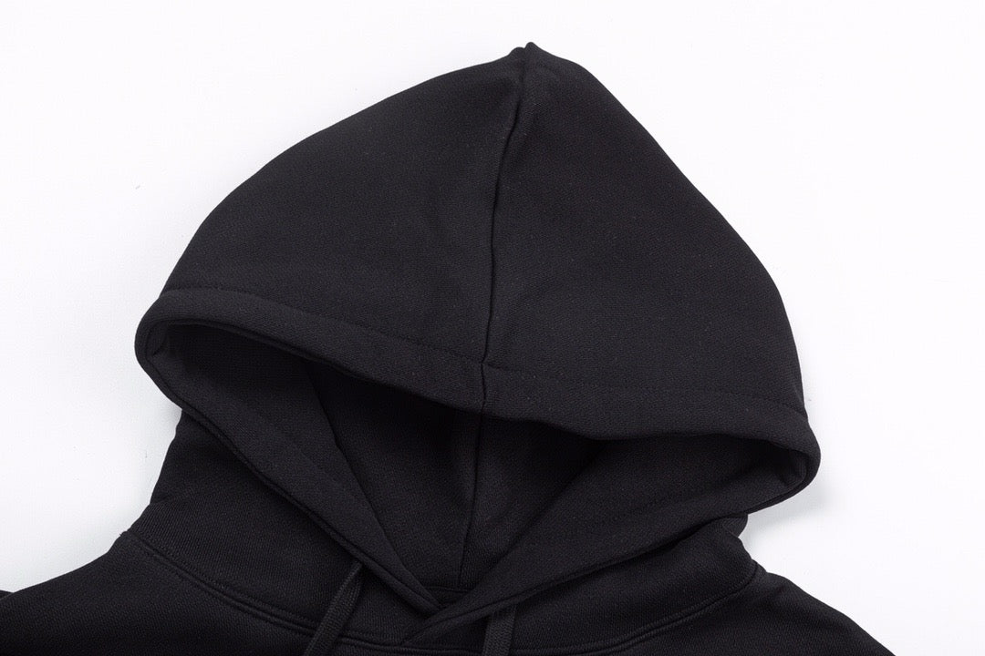 Black and White Hoodie - FashionHype.xyz