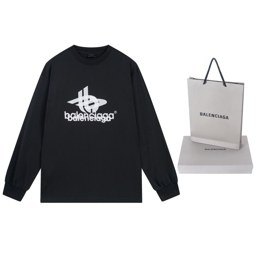 Black and White Sweatshirt - FashionHype.xyz