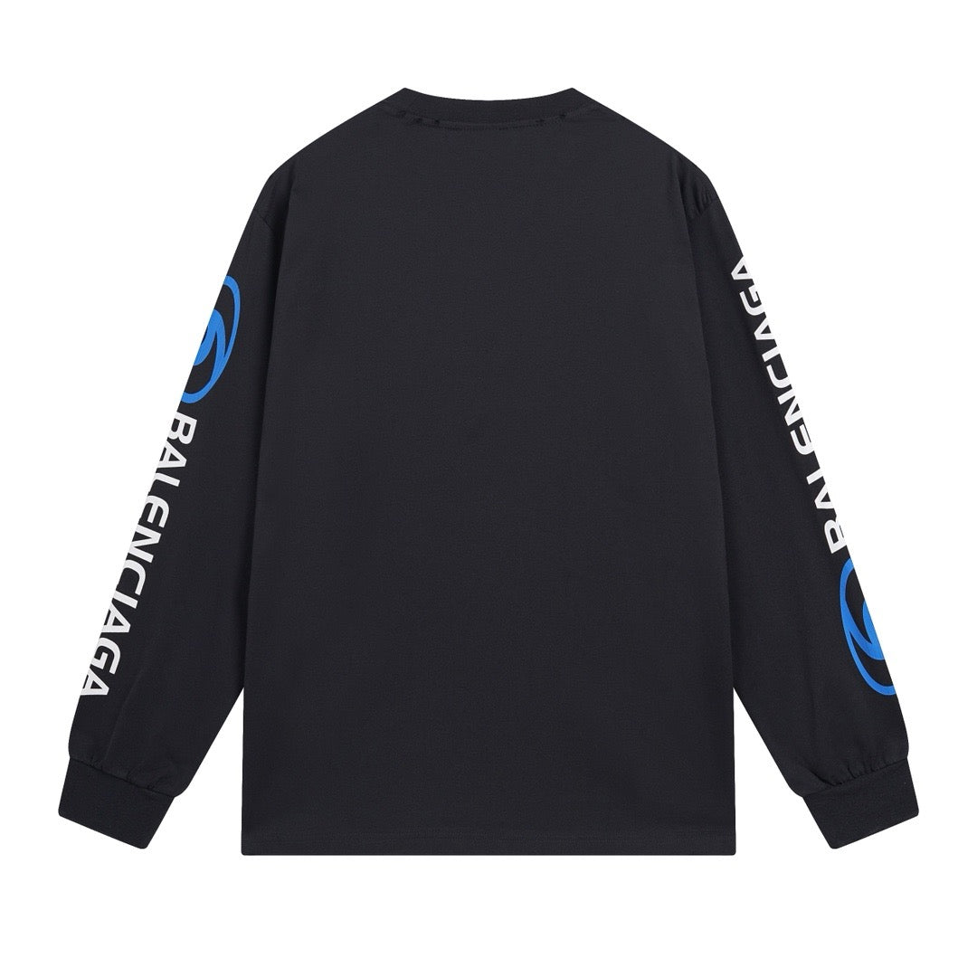 Black and Grey Sweatshirt - FashionHype.xyz