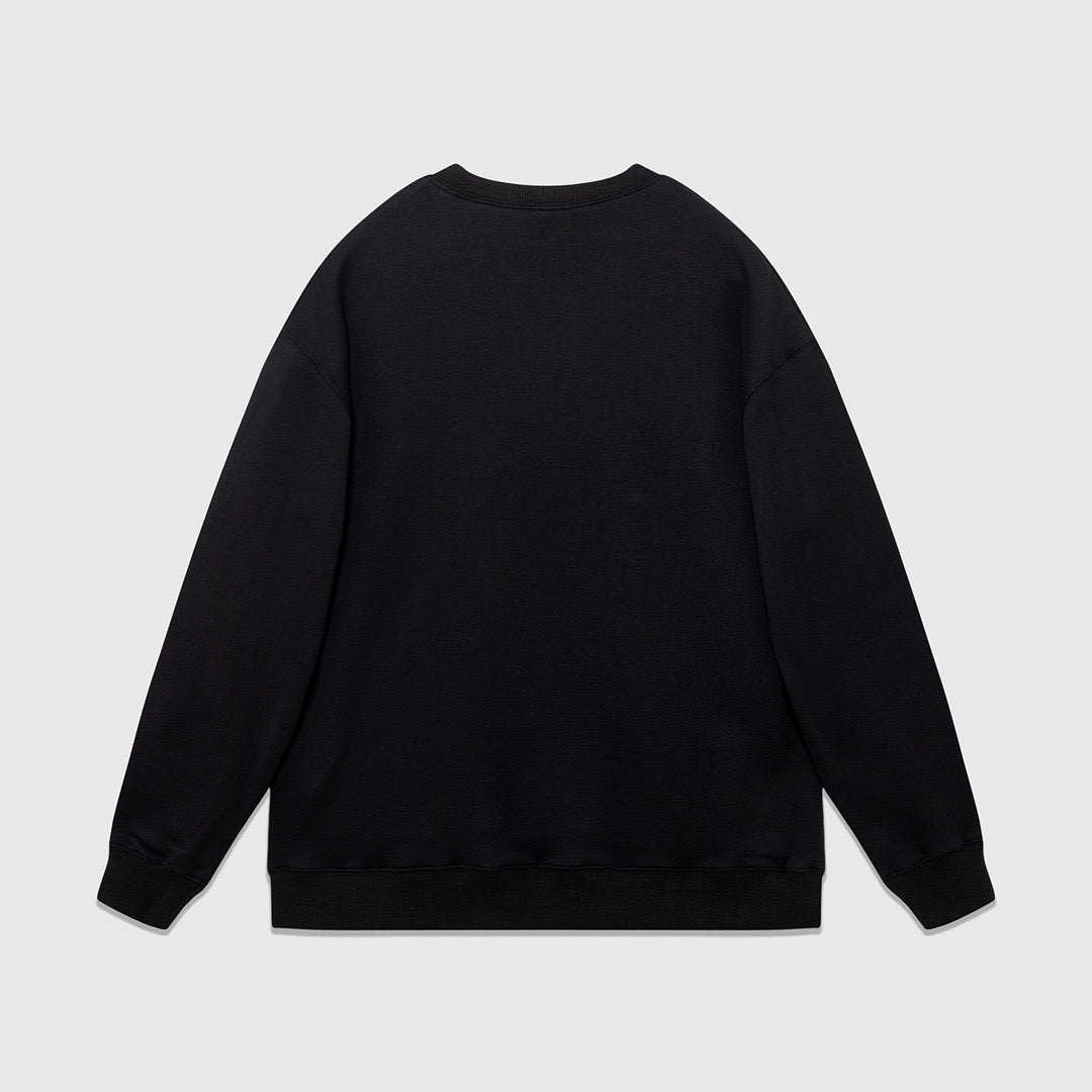 Black and White Sweatshirt - FashionHype.xyz
