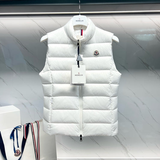 White and Black Vest - FashionHype.xyz