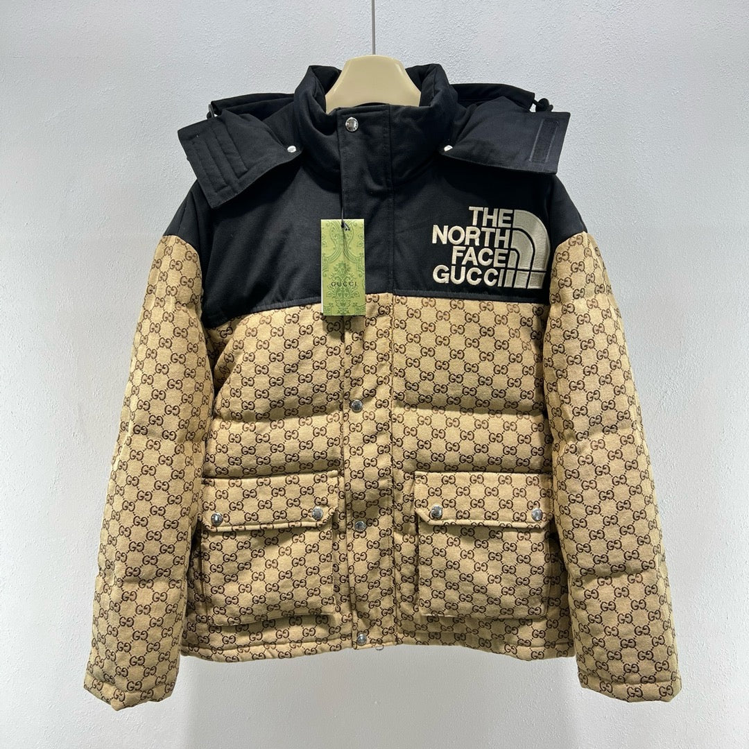 Khaki black and Green black Jacket - FashionHype.xyz
