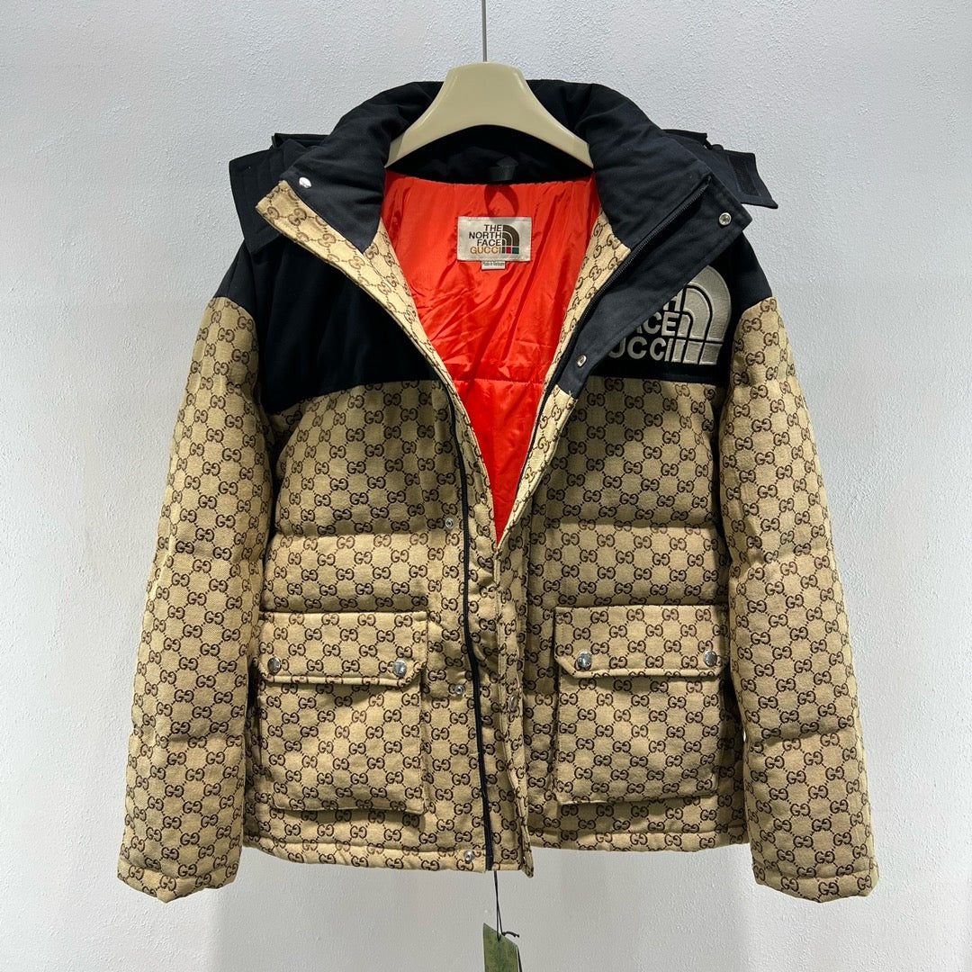 Khaki black and Green black Jacket - FashionHype.xyz
