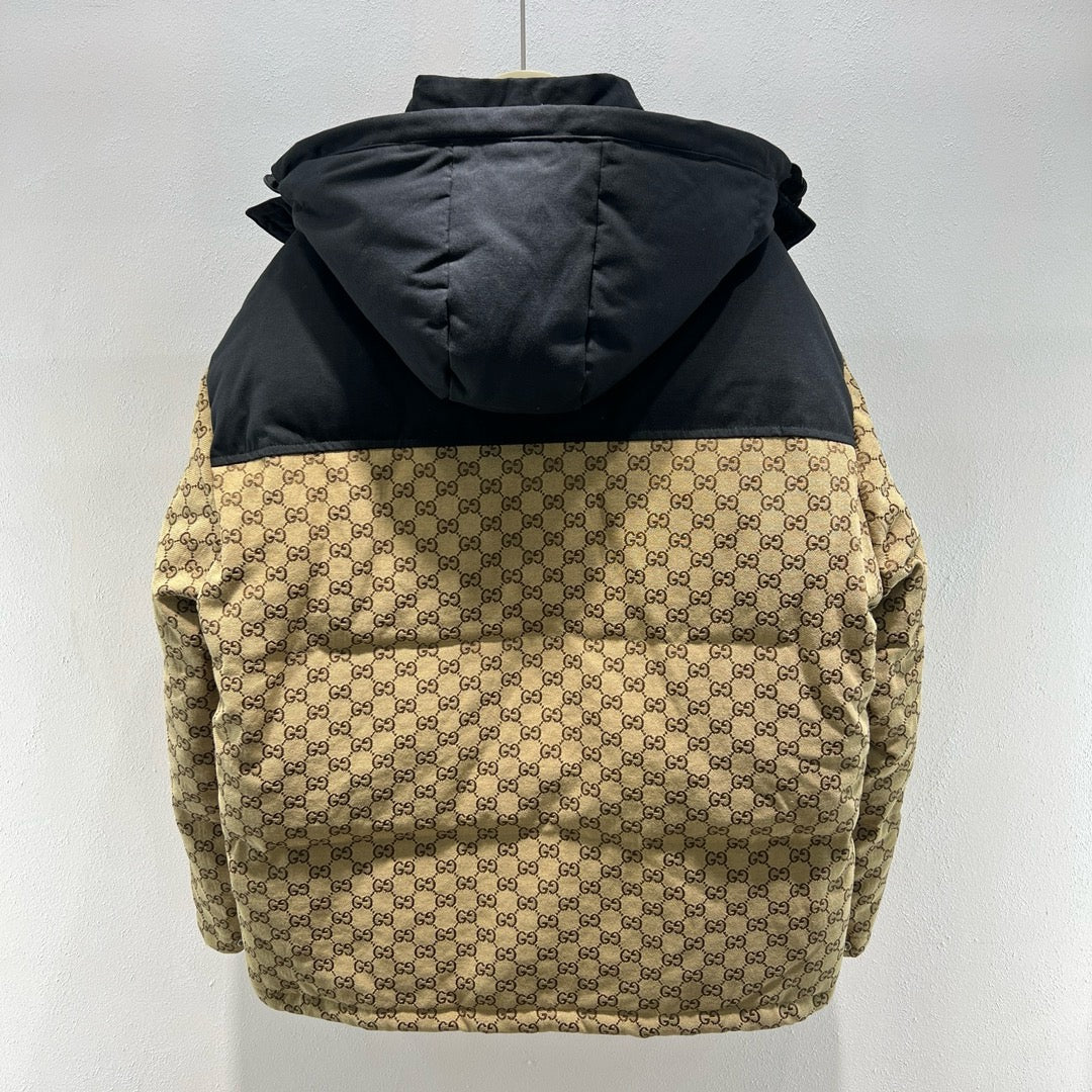 Khaki black and Green black Jacket - FashionHype.xyz