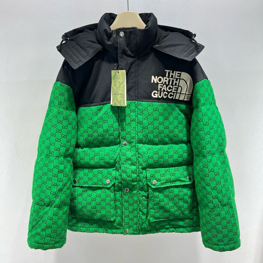 Khaki black and Green black Jacket - FashionHype.xyz