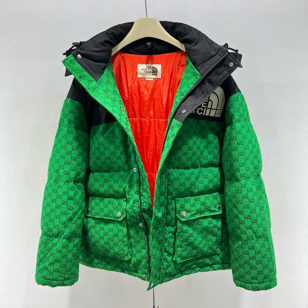 Khaki black and Green black Jacket - FashionHype.xyz
