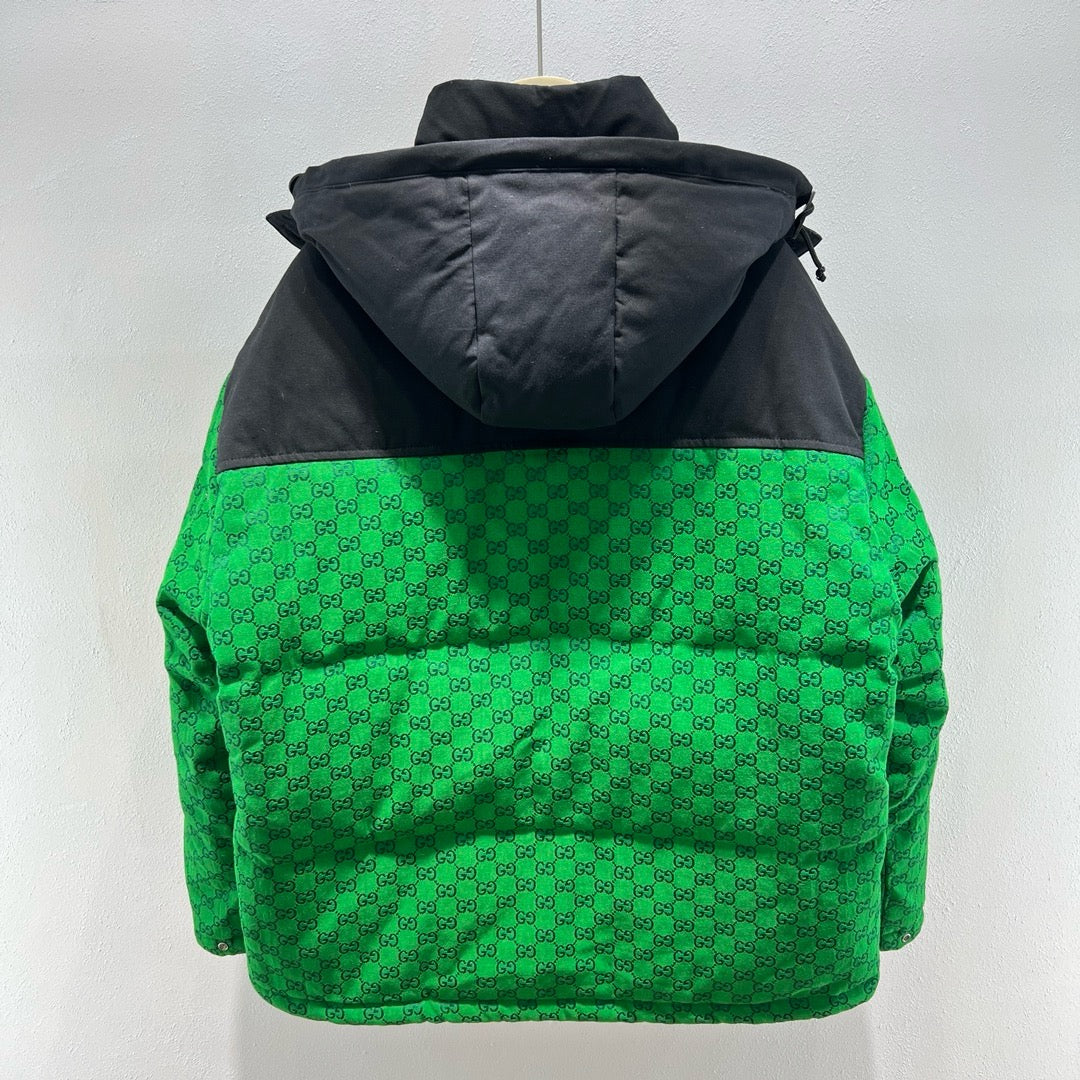 Khaki black and Green black Jacket - FashionHype.xyz