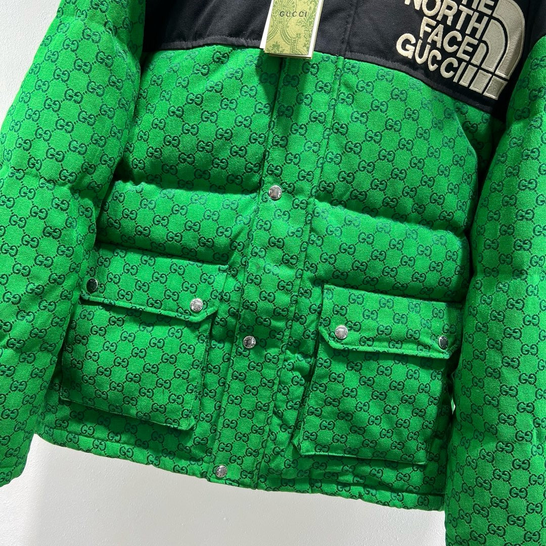 Khaki black and Green black Jacket - FashionHype.xyz