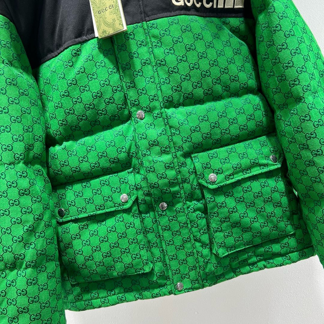 Khaki black and Green black Jacket - FashionHype.xyz