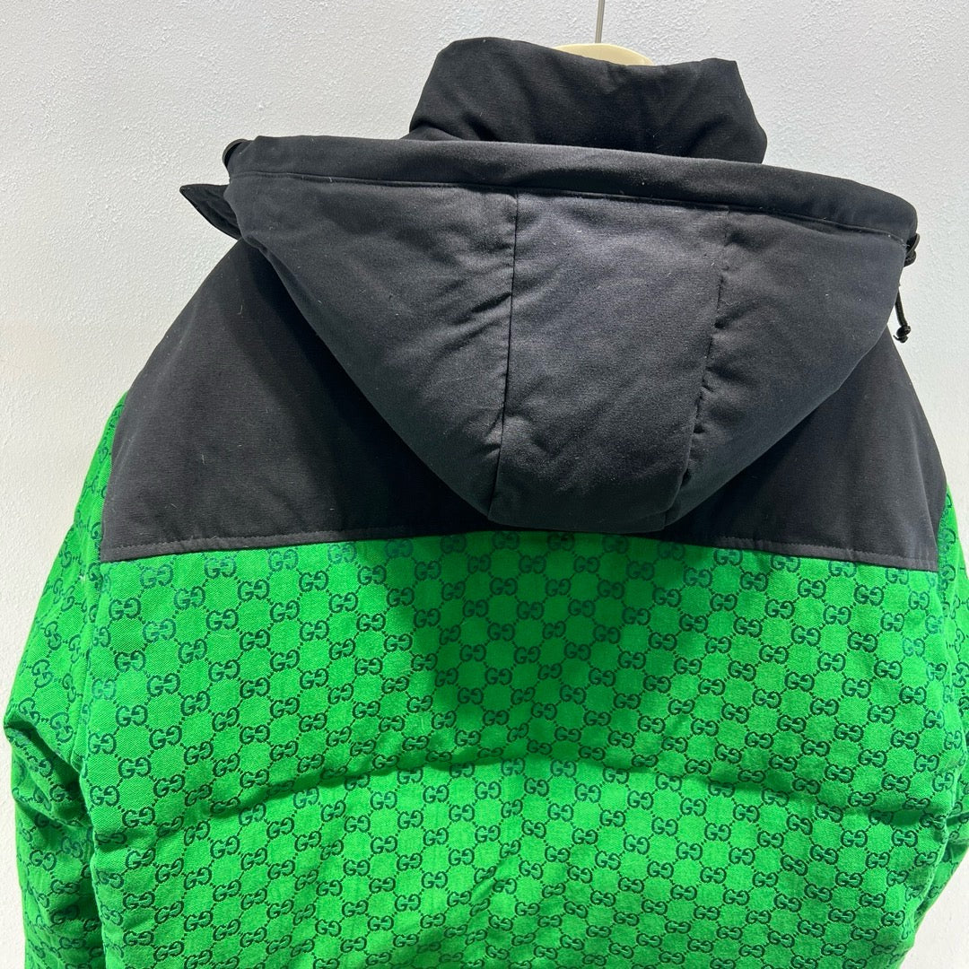 Khaki black and Green black Jacket - FashionHype.xyz