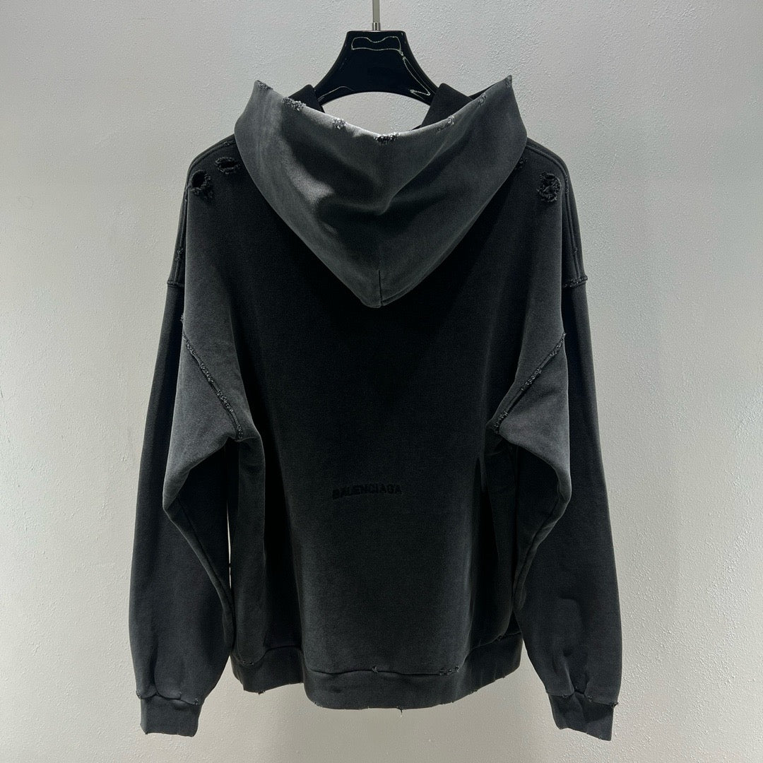 Dark blue Hoodie - FashionHype.xyz