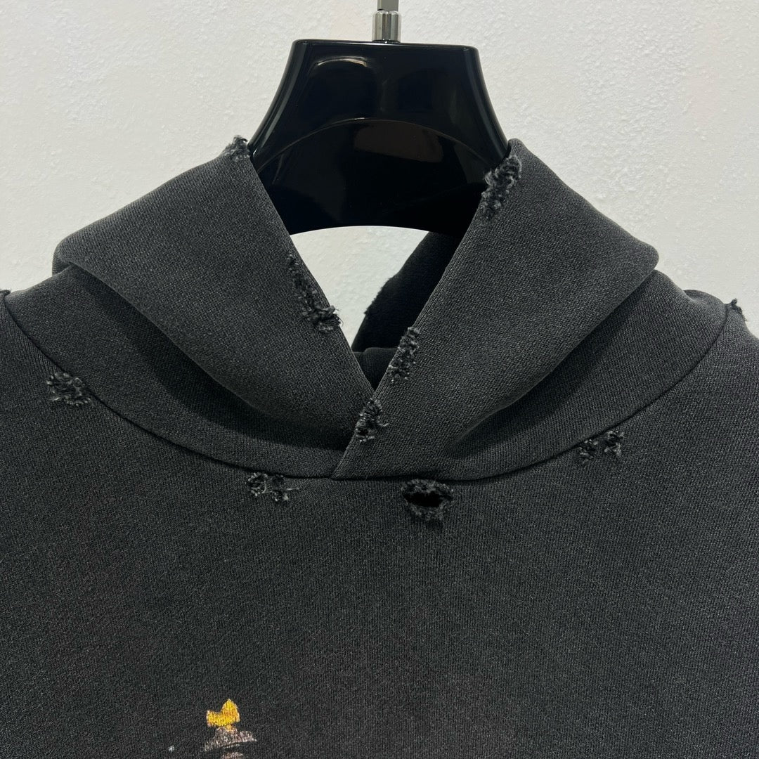 Dark blue Hoodie - FashionHype.xyz