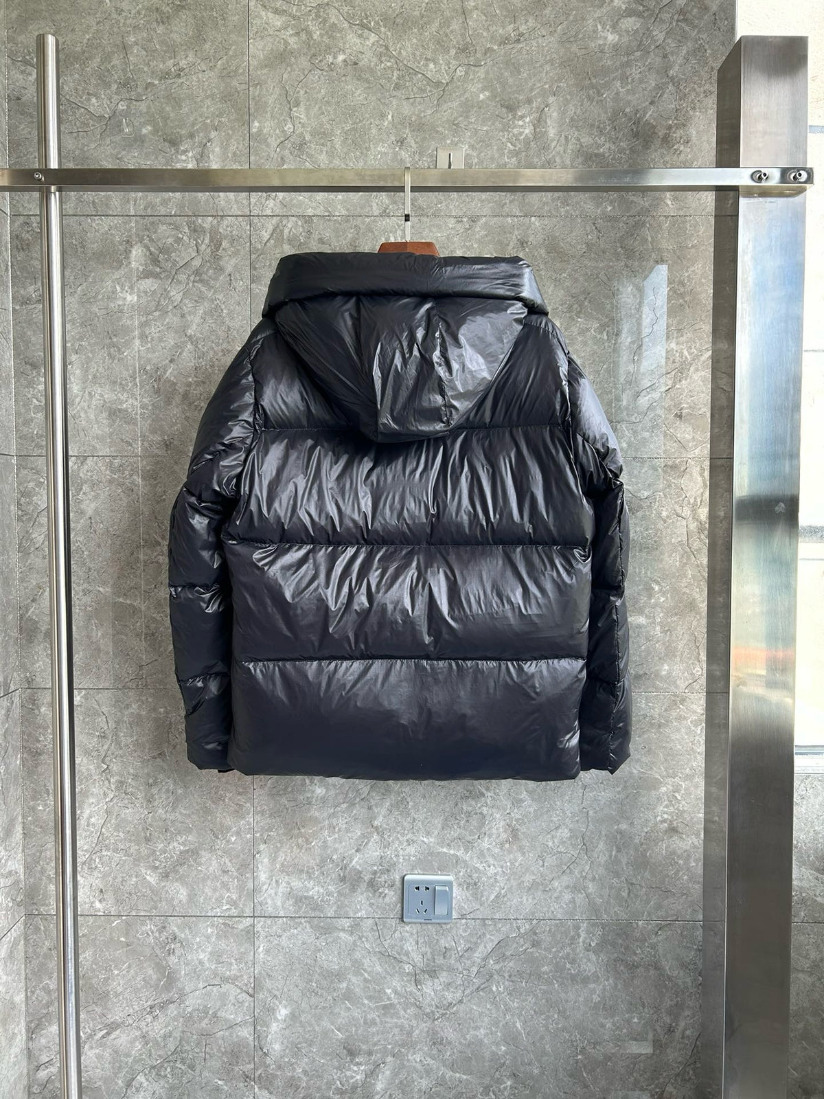Black,Blue and Grey Jacket - FashionHype.xyz