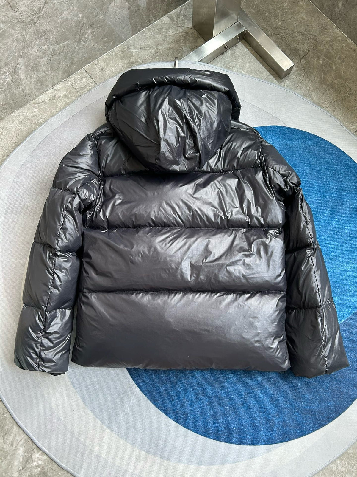 Black,Blue and Grey Jacket - FashionHype.xyz