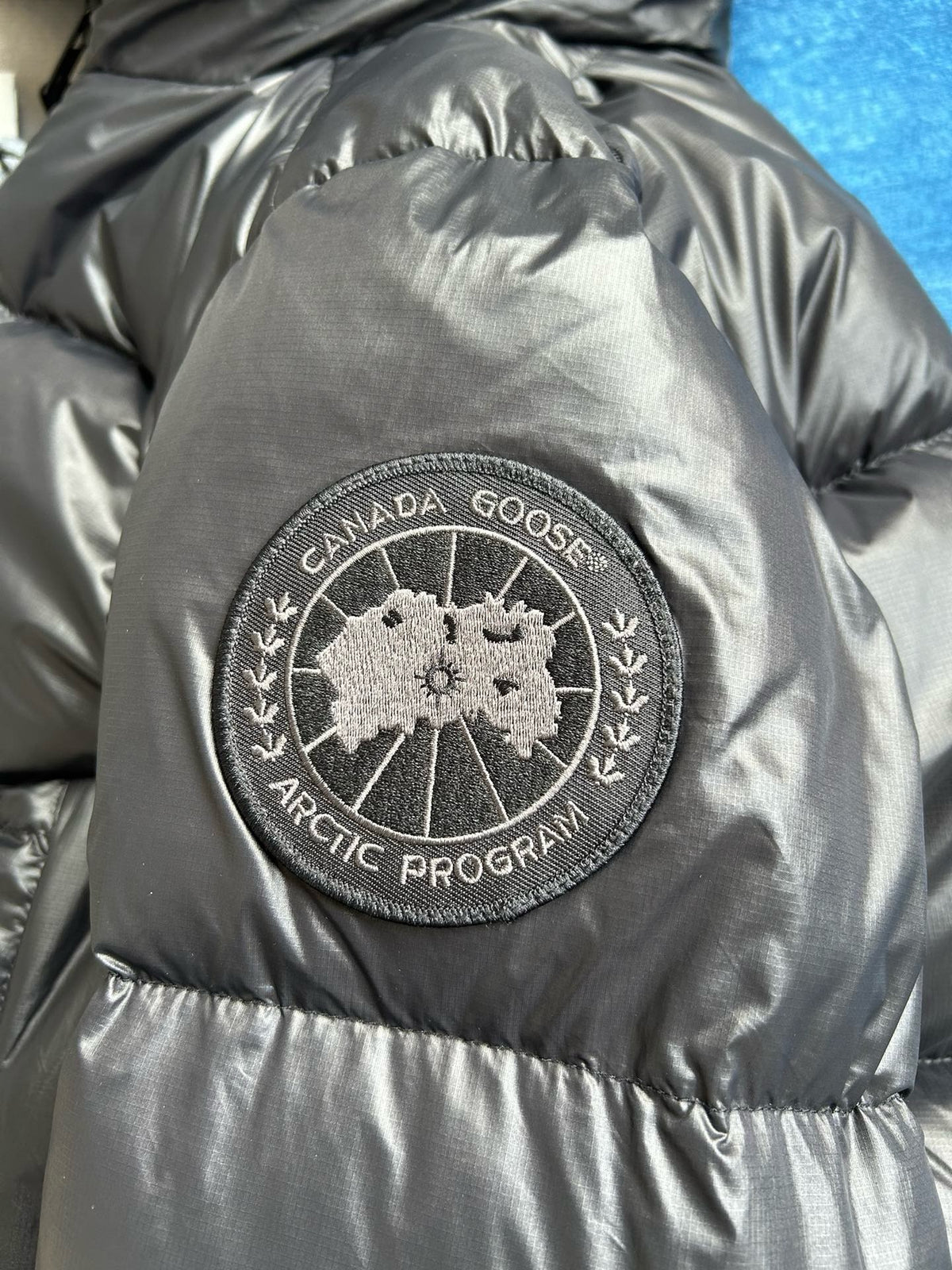 Black,Blue and Grey Jacket - FashionHype.xyz