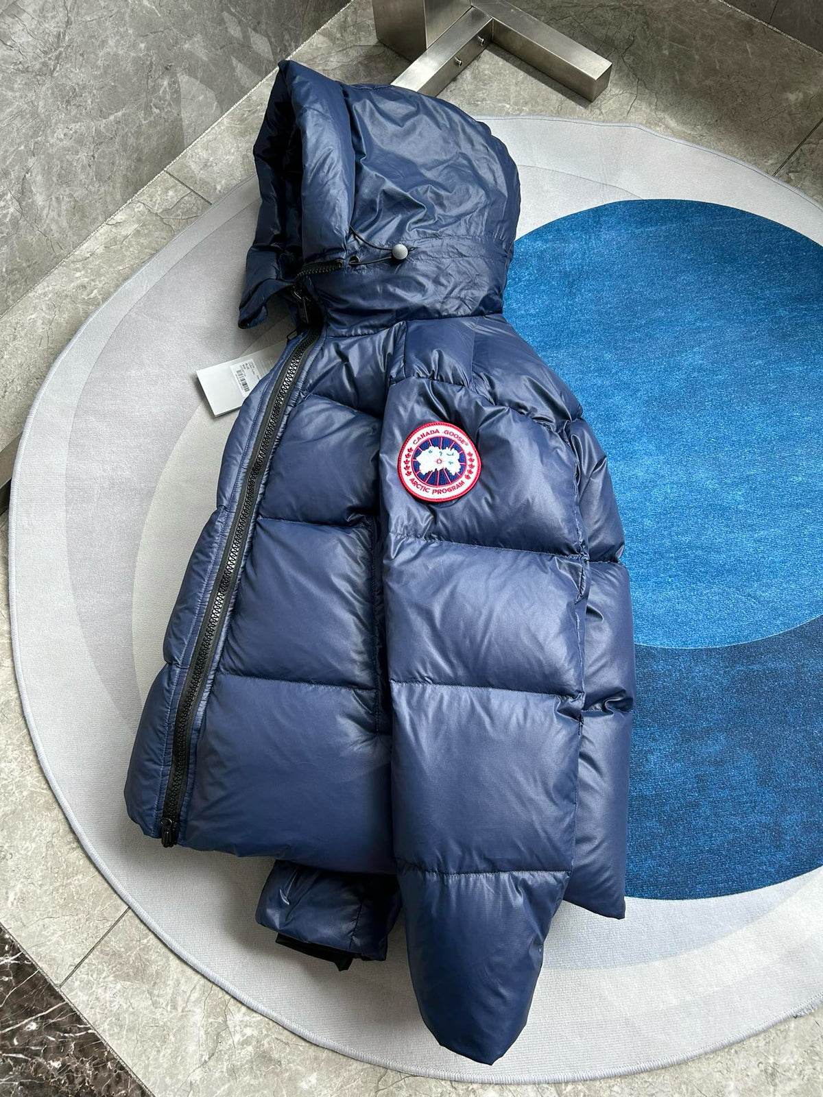 Black,Blue and Grey Jacket - FashionHype.xyz