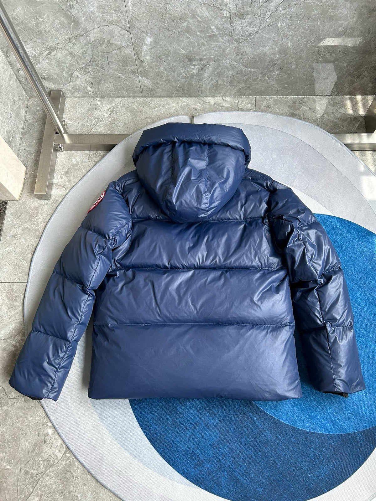 Black,Blue and Grey Jacket - FashionHype.xyz