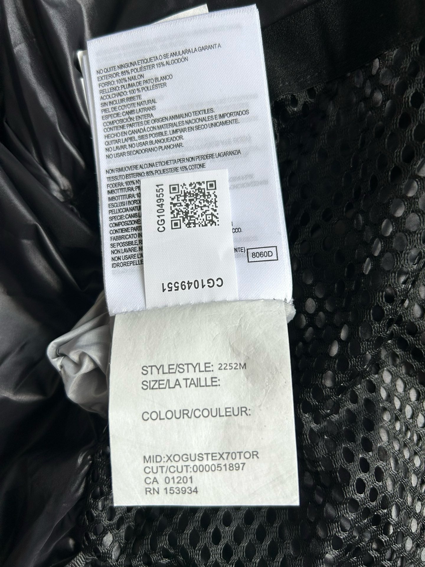 Black,Blue and Grey Jacket - FashionHype.xyz