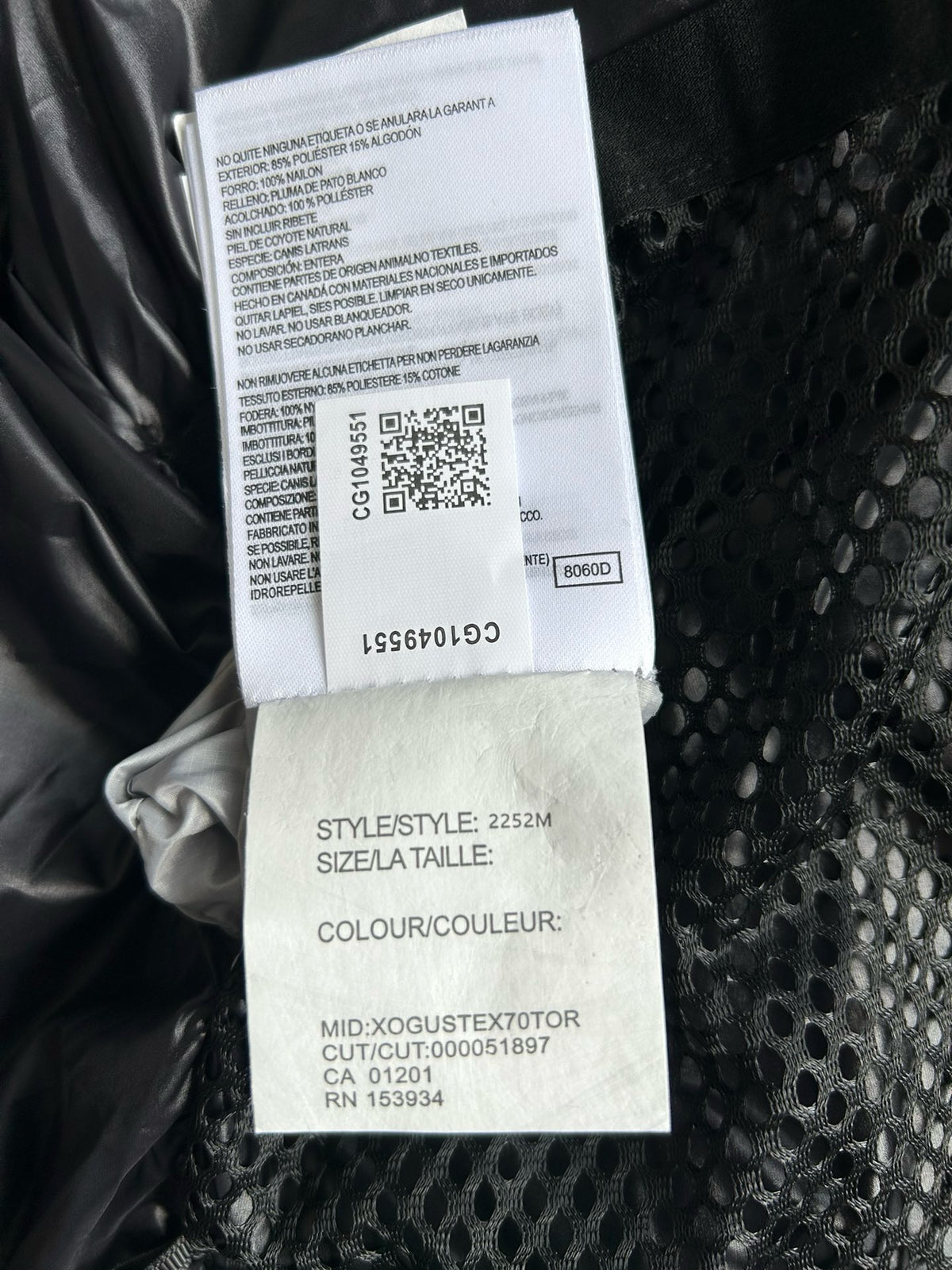 Black,Blue and Grey Jacket - FashionHype.xyz