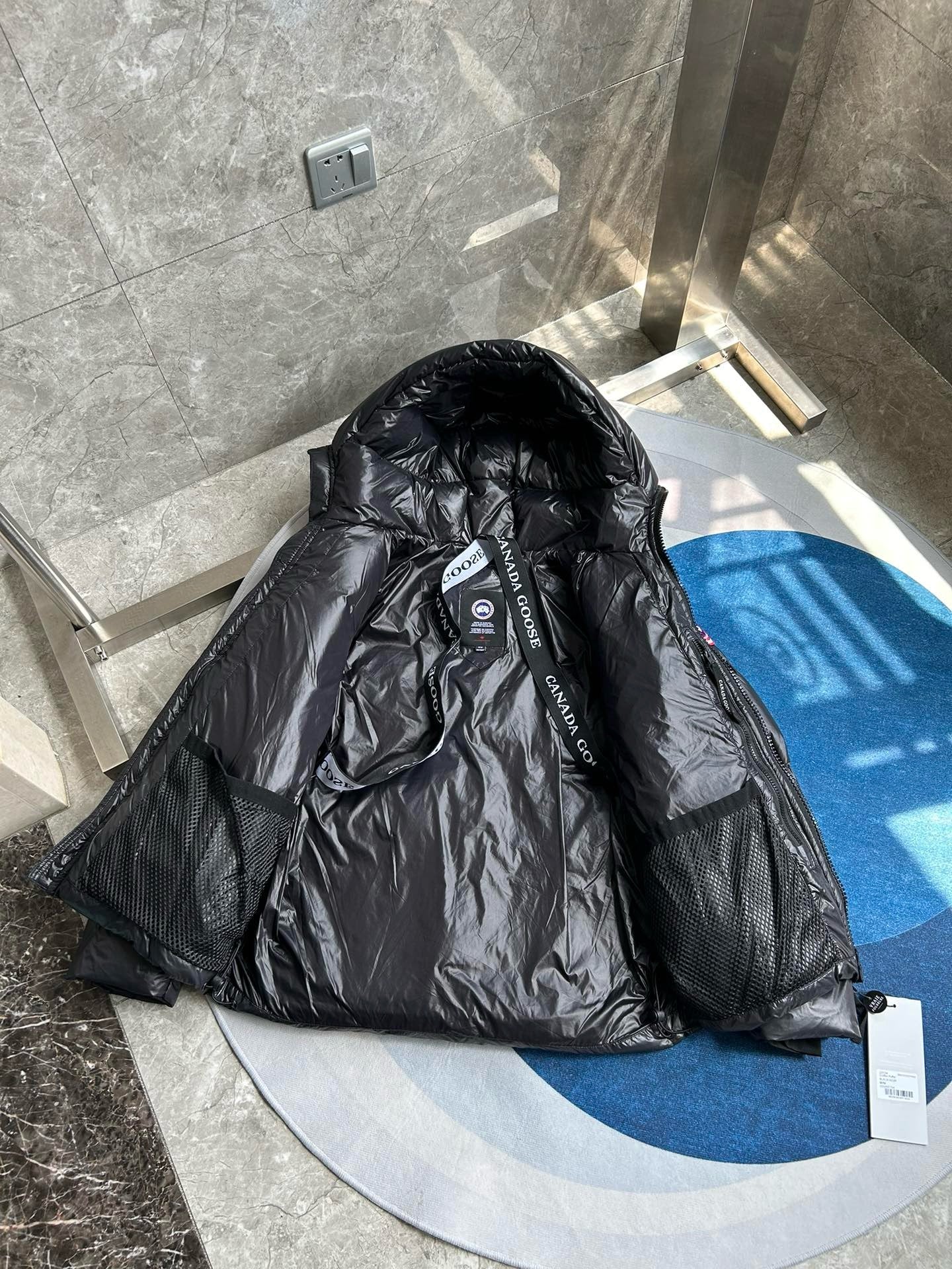 Black,Blue and Grey Jacket - FashionHype.xyz