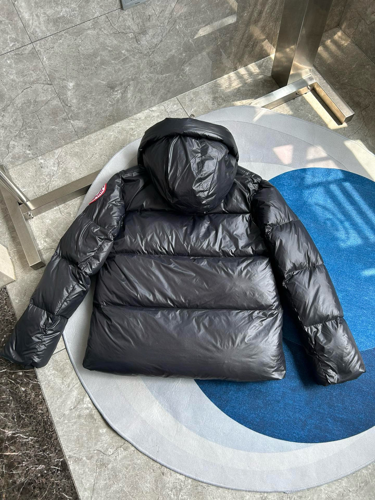Black,Blue and Grey Jacket - FashionHype.xyz