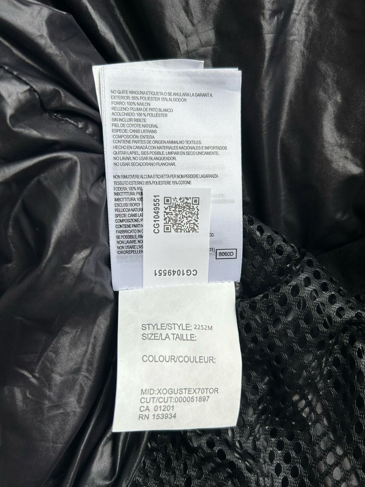 Black,Blue and Grey Jacket - FashionHype.xyz