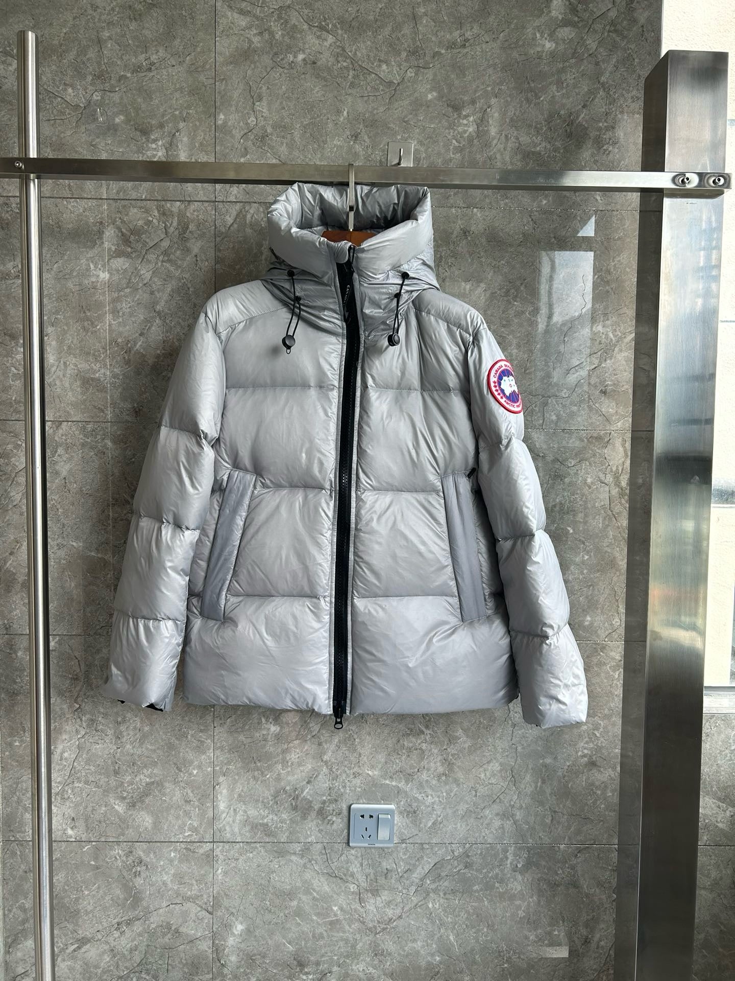 Black,Blue and Grey Jacket - FashionHype.xyz