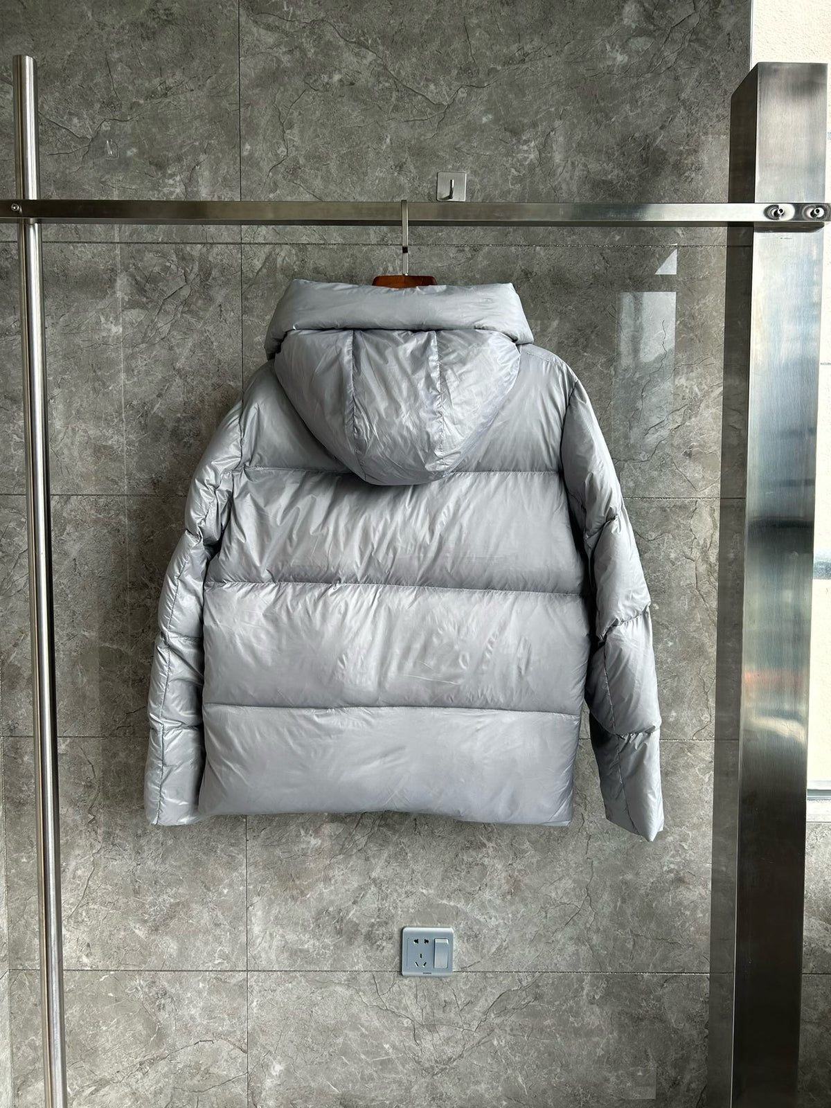 Black,Blue and Grey Jacket - FashionHype.xyz