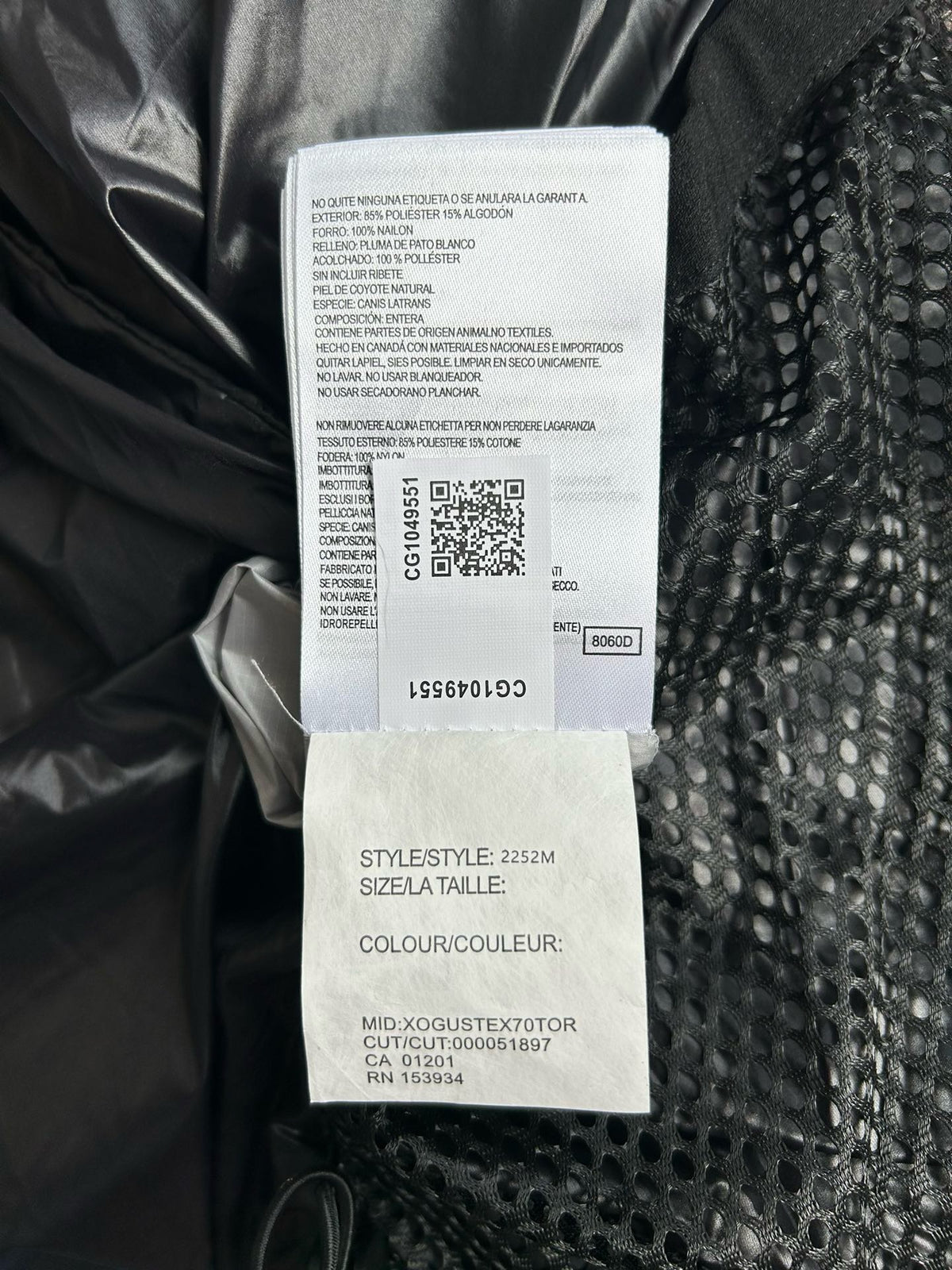 Black,Blue and Grey Jacket - FashionHype.xyz