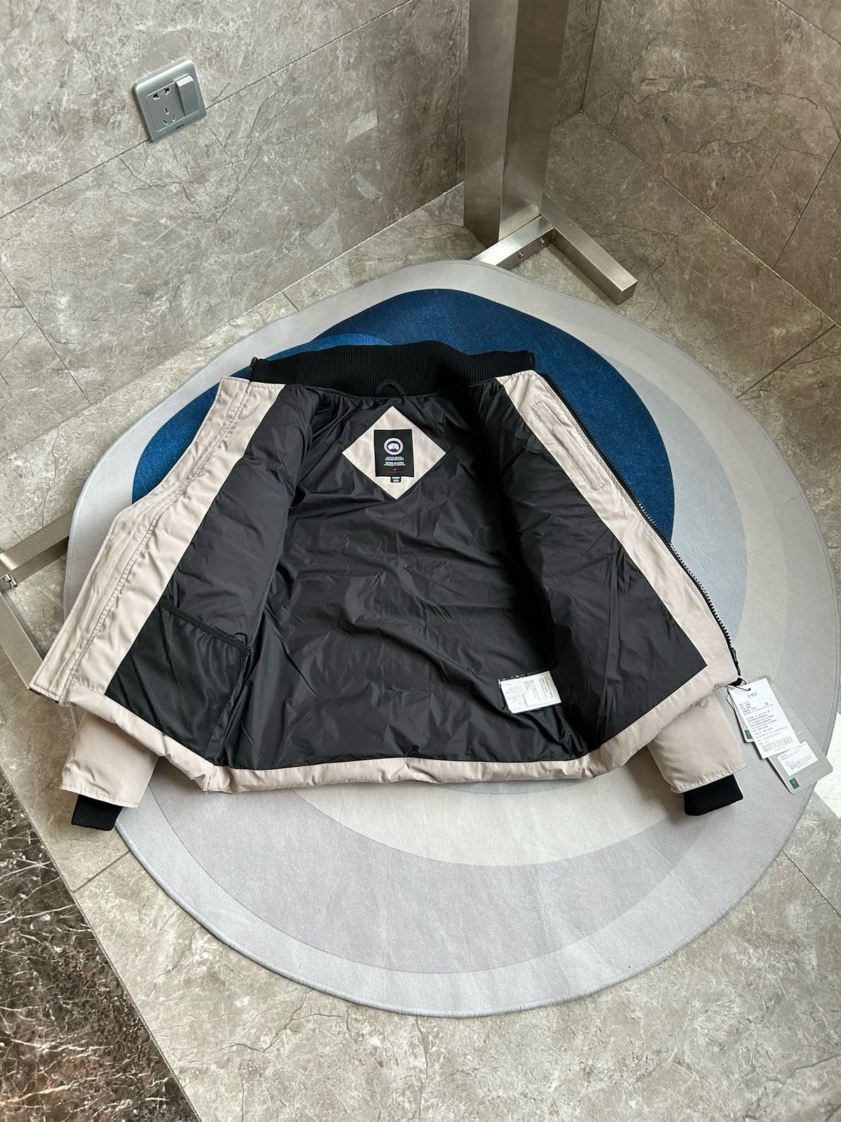 Black,White and Grey Jacket - FashionHype.xyz
