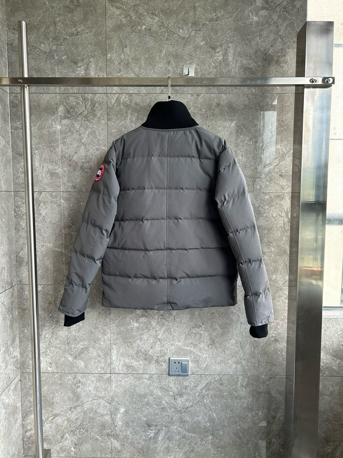 Black,White and Grey Jacket - FashionHype.xyz