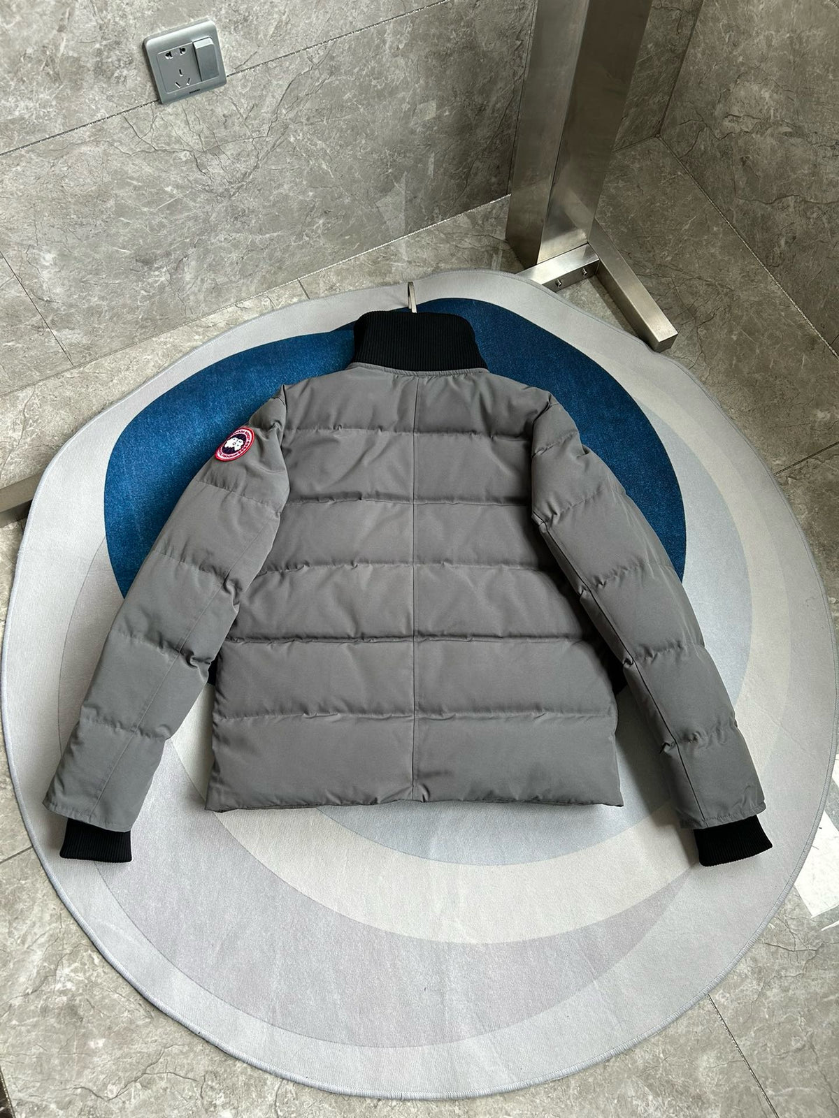 Black,White and Grey Jacket - FashionHype.xyz