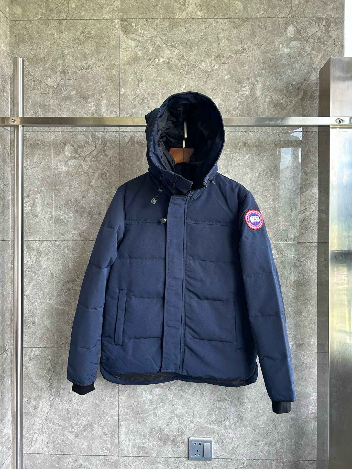 Black,Blue,White and Grey Jacket - FashionHype.xyz