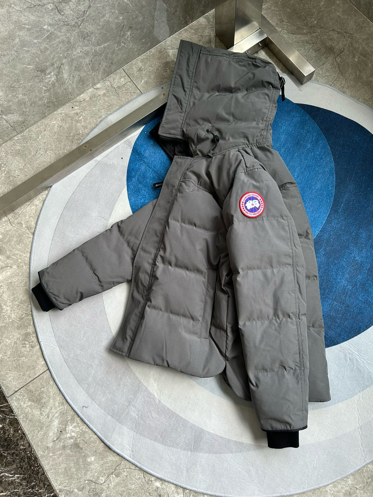 Black,Blue,White and Grey Jacket - FashionHype.xyz