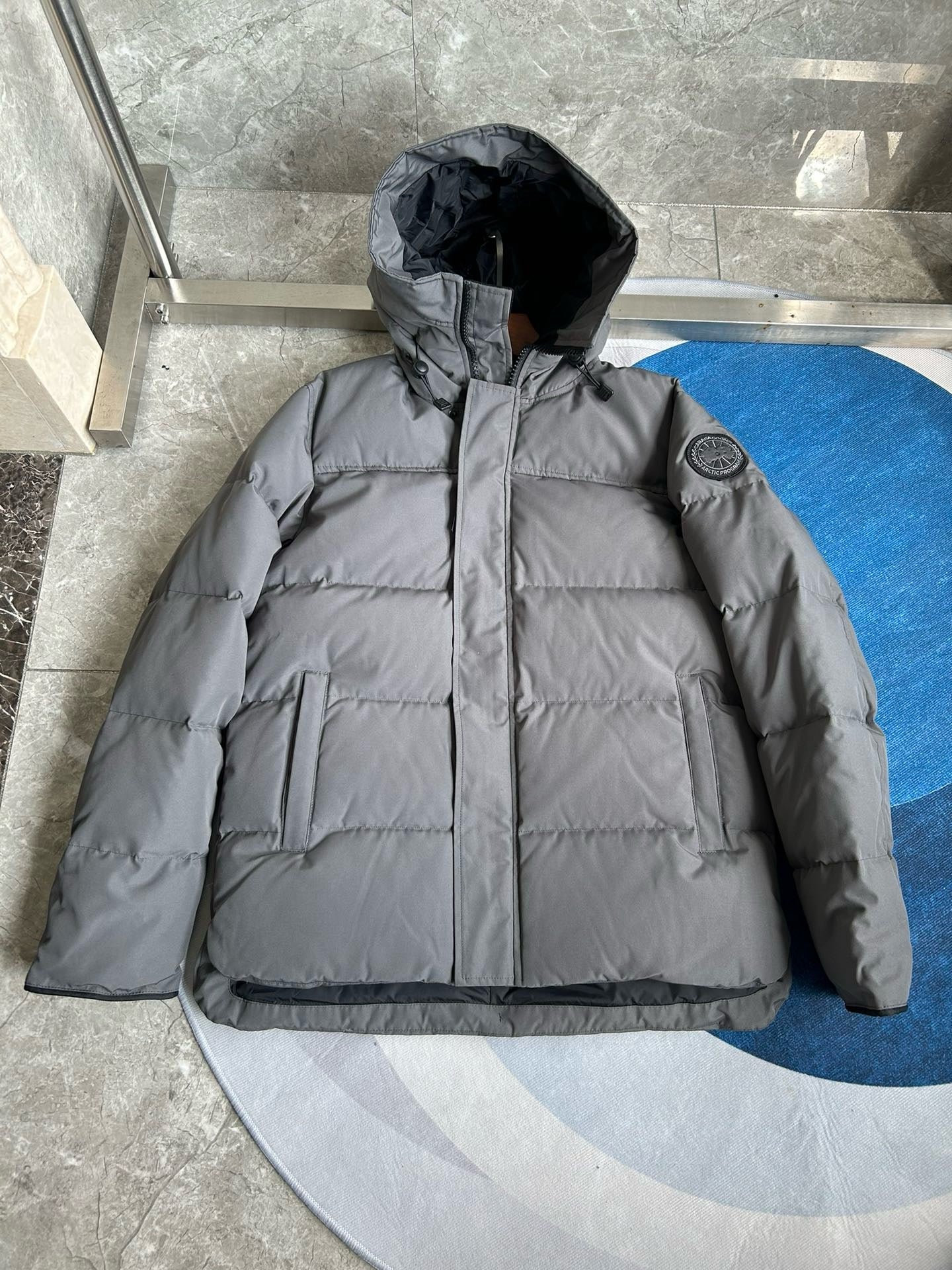 Black,Blue,White and Grey Jacket - FashionHype.xyz