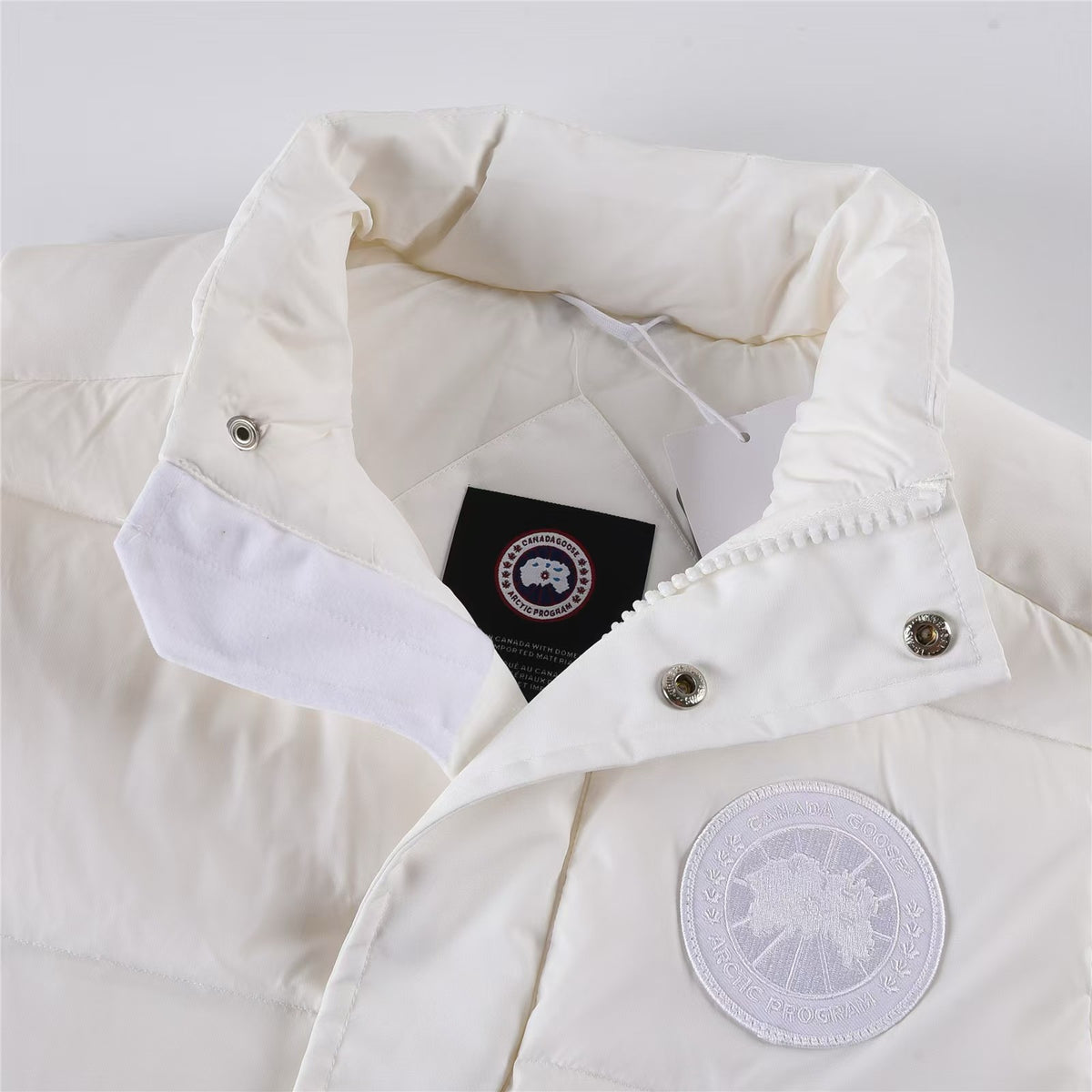 White and Black Vest - FashionHype.xyz