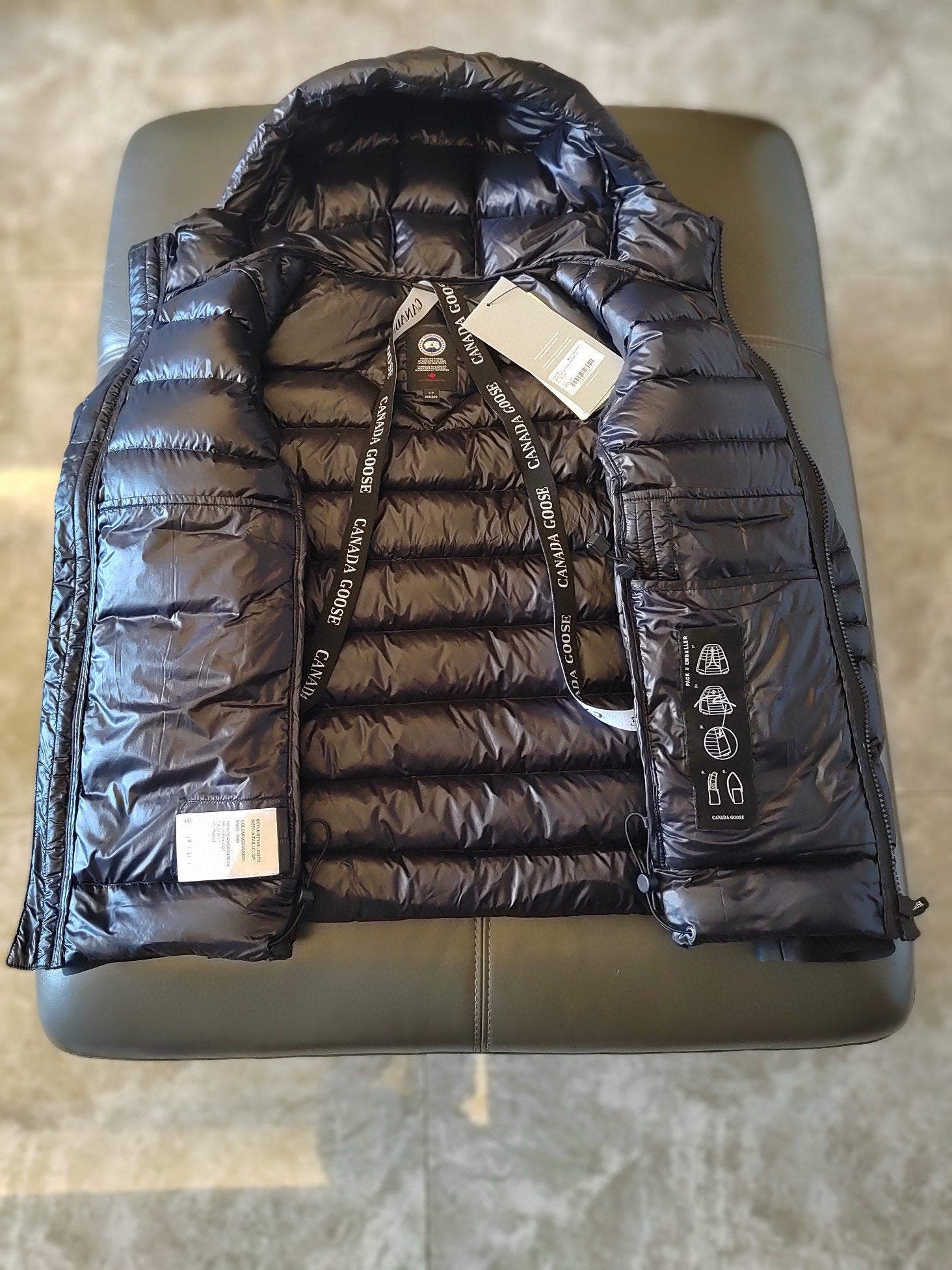 Blue,Green,Black and White Jacket - Size S - FashionHype.xyz
