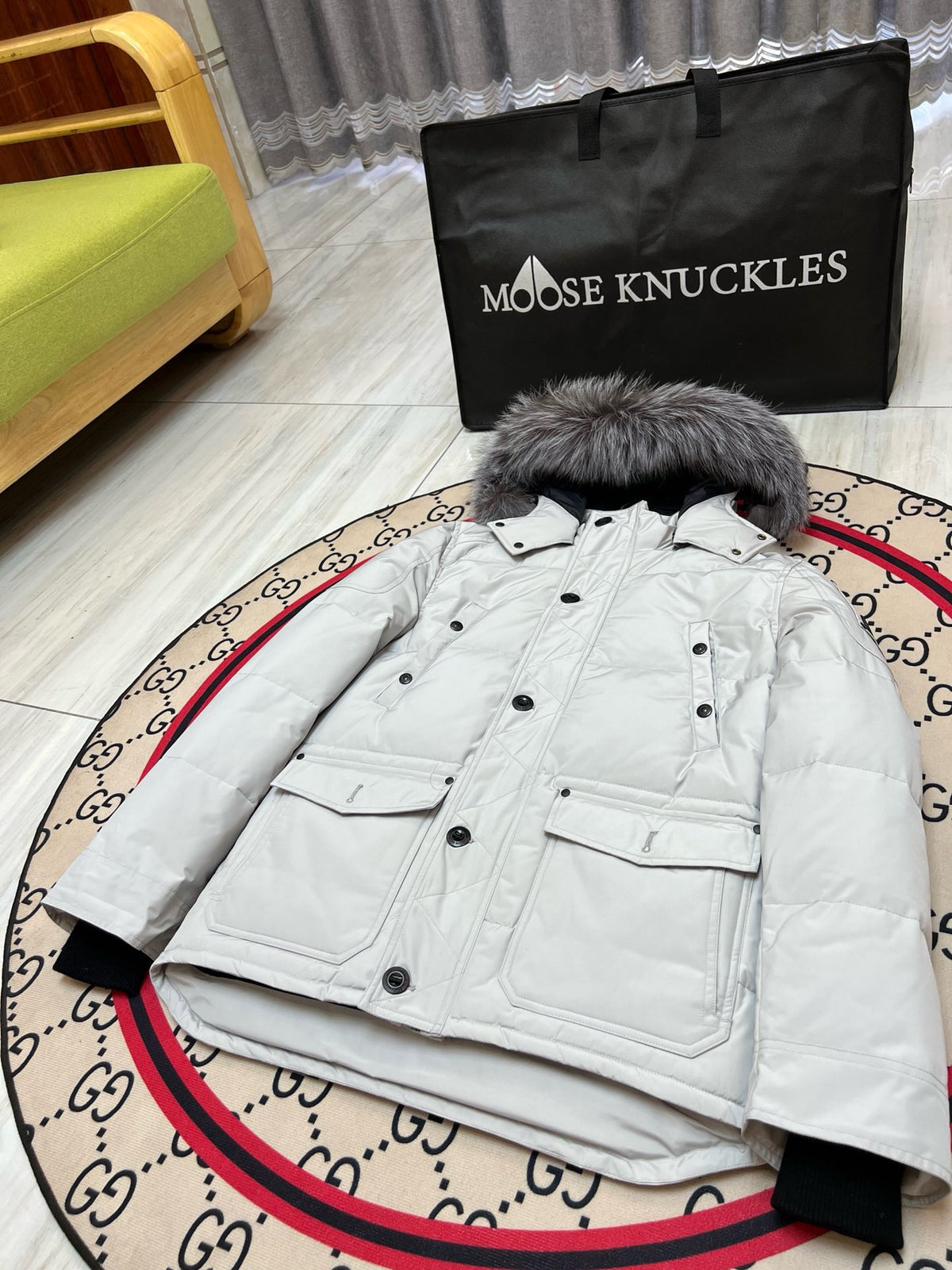 Black and White  Jacket - Size L - FashionHype.xyz